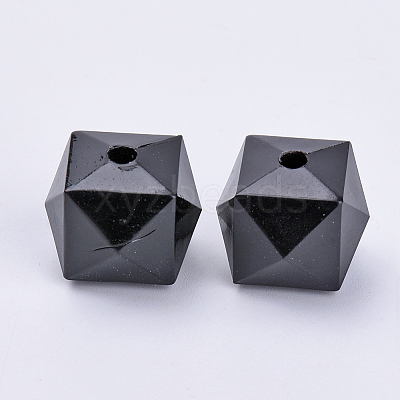 Transparent Acrylic Beads TACR-Q259-6mm-V72-1