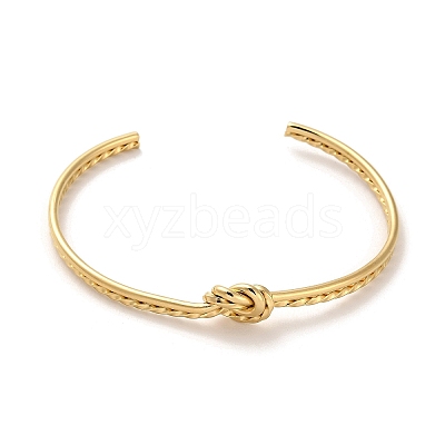 Golden 304 Stainless Steel Cuff Bangles for Women BJEW-C050-01F-G-1