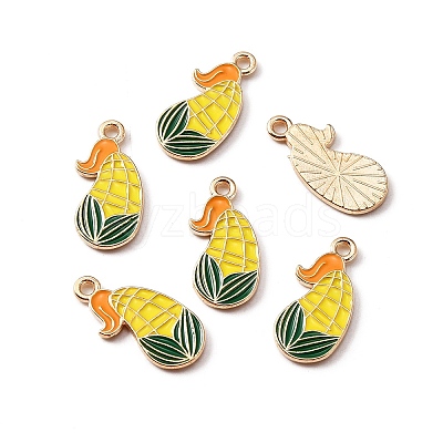 Alloy Enamel Pendants ENAM-CJC0003-33-1