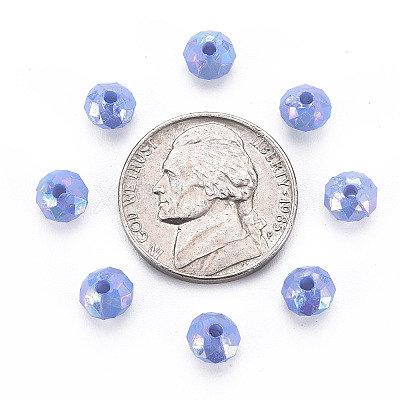 Opaque Acrylic Beads LS-MACR-Q239-018C-04-1