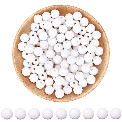 Opaque Acrylic Beads MACR-SP0001-85D-1