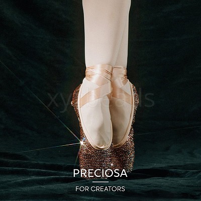 Preciosa® Crystal Hotfix Flatback Stones Y-PRC-HSS8-30240-1