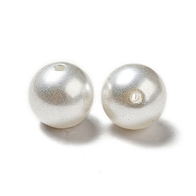 ABS Plastic Imitation Pearl Beads LS-SACR-A001-02A-1