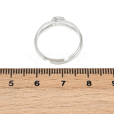 Brass Ring Components KK-C3044-6mm-S-NF-1