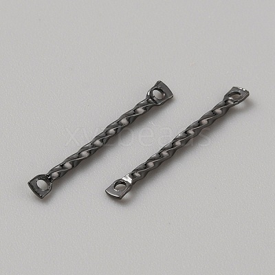 Brass Connector Charms LS-KK-WH0062-121B-1
