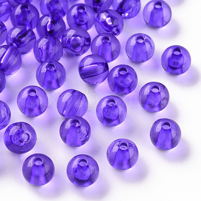 Transparent Acrylic Beads MACR-S370-A8mm-748-1