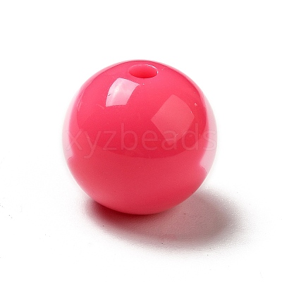 Two Tone Opaque Acrylic Beads SACR-K003-03B-1