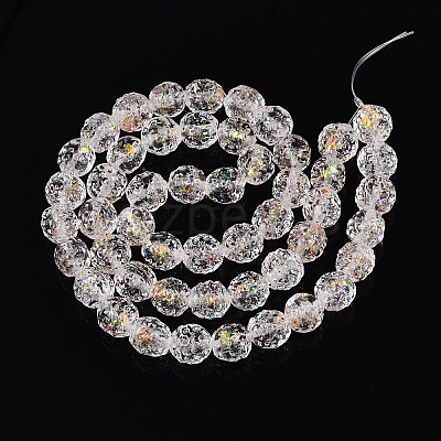 Handmade Foil Glass Beads FOIL-N029-10G-1