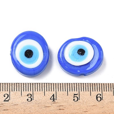 Handmade Evil Eye Lampwork Beads LAMP-G168-02A-1