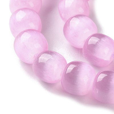 Natural Selenite Beads Strands G-B103-A01-04-1