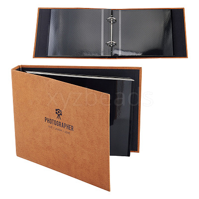 Rectangle Paper Scrapbook DIY Binder Photo Album AJEW-TAC0038-30C-1