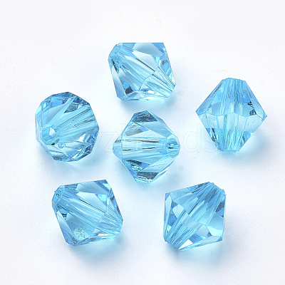 Transparent Acrylic Beads X-TACR-S146-8mm-M-1