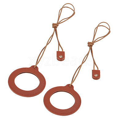 2Pcs Neck Wear Magnifying Glass AJEW-CA0005-27B-1