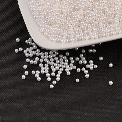 Imitation Pearl Acrylic Beads OACR-S011-10mm-Z9-1