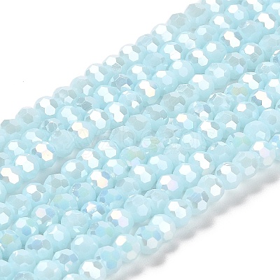 Opaque Glass Beads Stands EGLA-A035-P4mm-B10-1