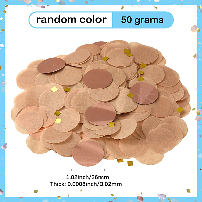 50G Paper Table Scatter Confetti DIY-SP0005-42F-1