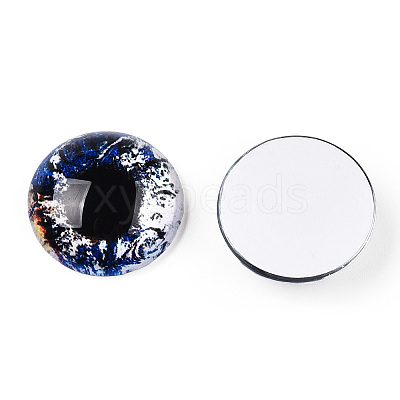 Glass Cabochons GGLA-T004-03-G-1