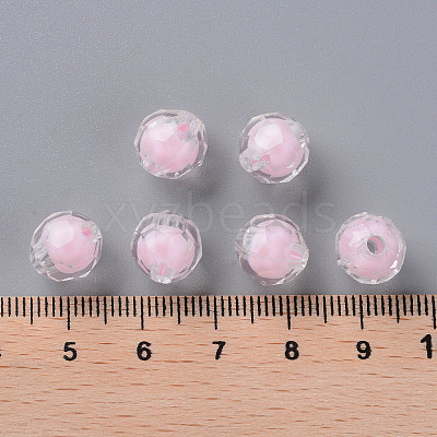 Transparent Acrylic Beads TACR-S152-04A-SS2112-1