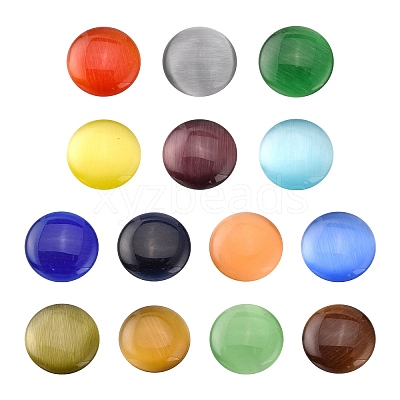 Cat Eye Cabochons X-CE-J002-25mm-M-1