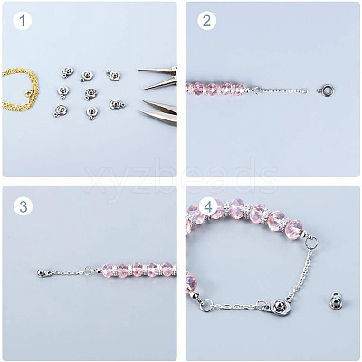 20Pcs 201 Stainless Steel Snap Clasps STAS-GO0001-18S-1