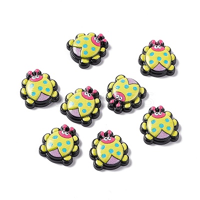 Opaque Resin Cabochons LS-RESI-C027-01C-1