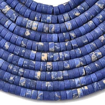 Dyed Synthetic Imperial Jasper Beads Strands G-Z089-A03-G-1