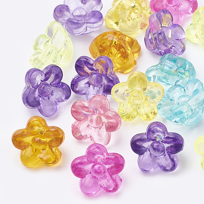 Transparent Acrylic Beads MACR-S296-43-1