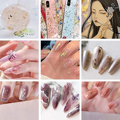 Flake Foil Nail Art Glitter Powder MRMJ-OC0001-15-1