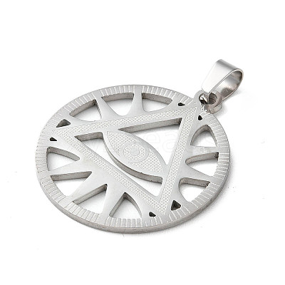 Non-Tarnish 201 Stainless Steel Pendants LS-STAS-D041-13P-1
