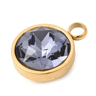 Birthstone Theme June 304 Stainless Steel Pendants STAS-K239-01G-A06-1