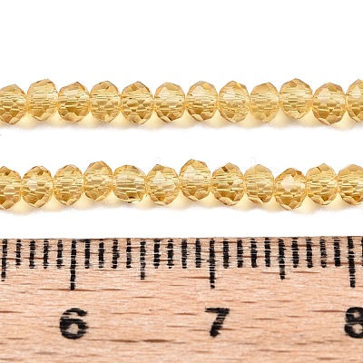 Glass Beads Strands EGLA-A044-T2mm-D03-1