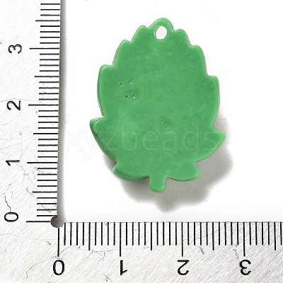 Opaque Resin Decoden Pendants RESI-M037-01E-1