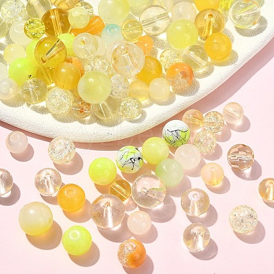 205G Transparent Glass Beads DGLA-YW0001-57H-1