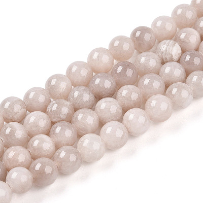 Natural Dyed Yellow Jade Gemstone Bead Strands G-R271-8mm-YXS06-1