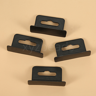 80Pcs Rectangle PP with PE Hanging Tabs KY-CP0001-35A-1