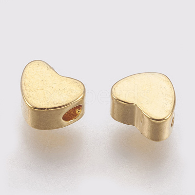 Brass Beads X-KK-T014-101G-1
