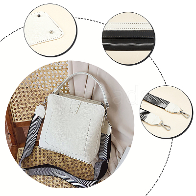 DIY PU Leather Knitting Crochet Bucket Bags DIY-WH0196-47B-1