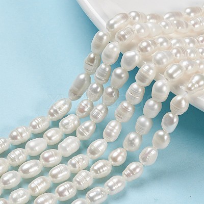 Natural Cultured Freshwater Pearl Beads Strands X-PEAR-N012-05G-1