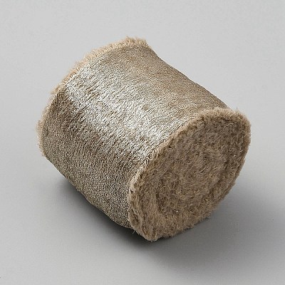 Satin Frayed Ribbon SRIB-TAC0001-09B-1
