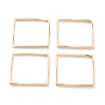 Brass Linking Rings KK-Y003-01J-G-1