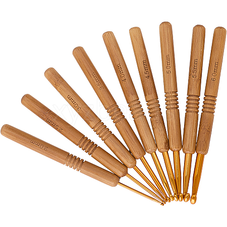 Aluminum Crochet Hooks Needles SENE-DJ0001-08-1