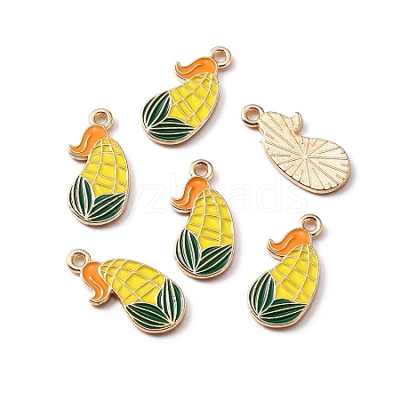 Alloy Enamel Pendants ENAM-CJC0003-33-1