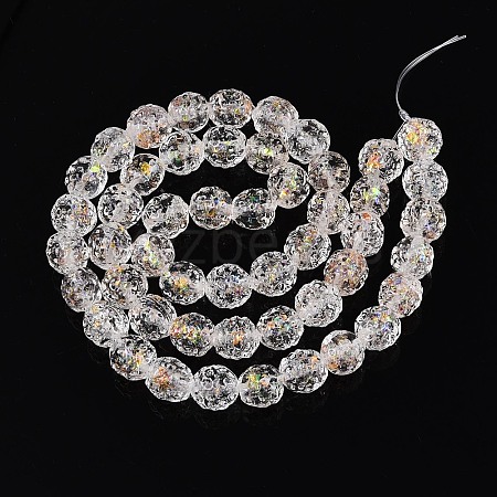 Handmade Foil Glass Beads FOIL-N029-10G-1