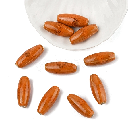 10Pcs Handmade Porcelain Beads PORC-YW0001-34H-1