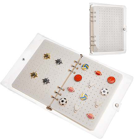 Felt Brooches Collection Binder Book AJEW-FH0007-29A-1