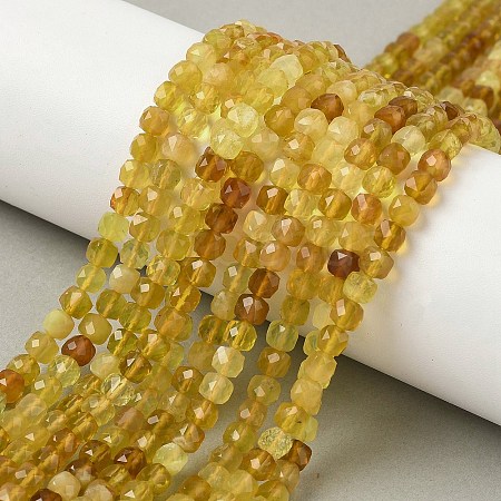 Natural Yellow Opal Beads Strands LS-G-R013-C01-1