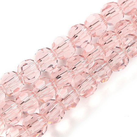 Transparent Glass Beads EGLA-A035-T6mm-D20-1