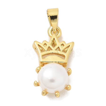 Rack Plating Brass Pendants KK-K293-24G-G-1