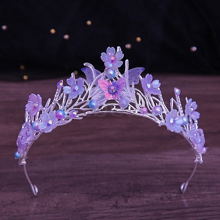 Alloy Crown Hair Bands PW-WG10828-03-1