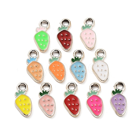 UV Plating CCB Plastic Enamel Pendants CCB-K012-03KCG-1